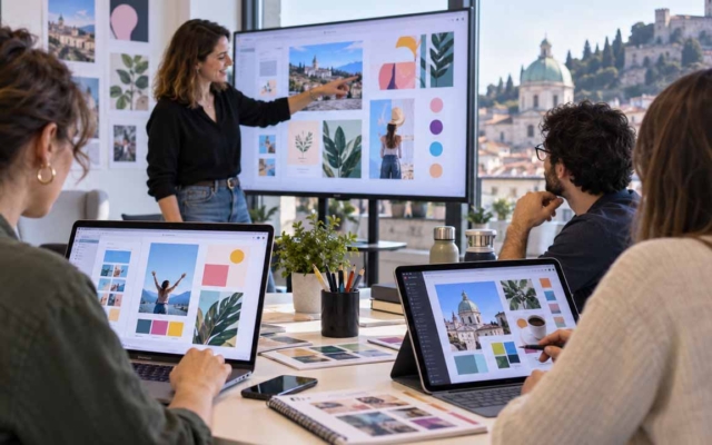 Canva, grafica, corso