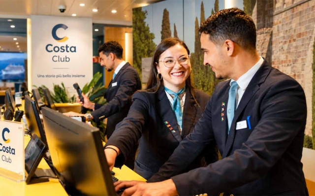 Costa Crociere amministrazione reception