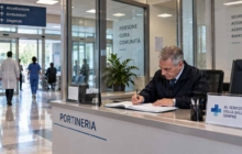 portierato, ospedale, addetto portineria