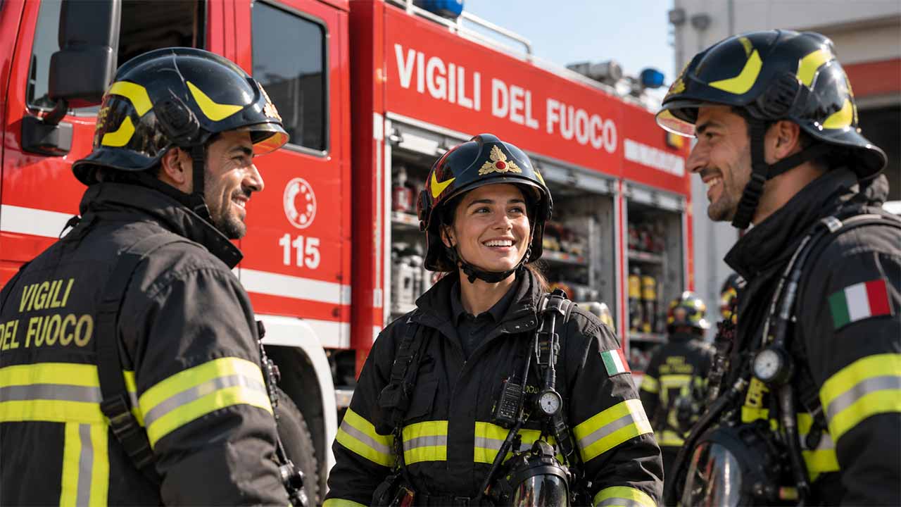 Vigili del Fuoco prova