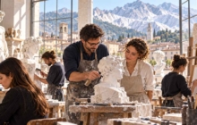 Accademia Belle arti Carrara , selezione modelli