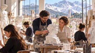Accademia Belle arti Carrara , selezione modelli