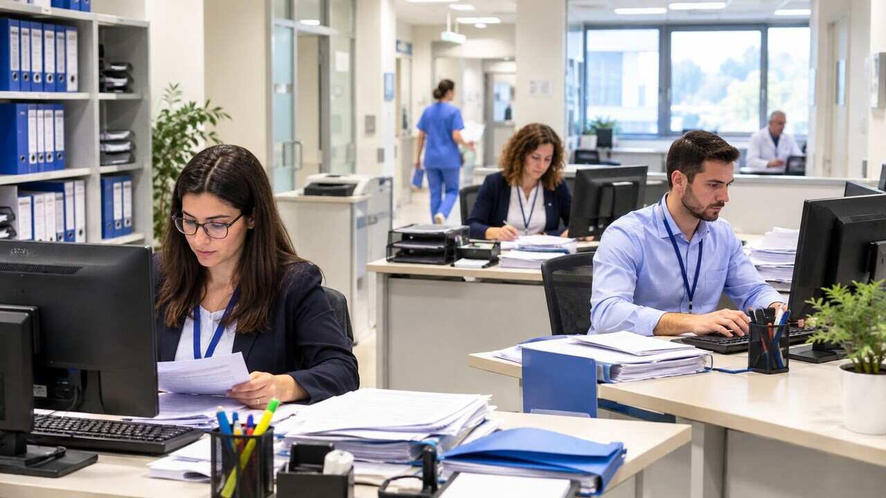 assistenti amministrativi, amministrazione, asl