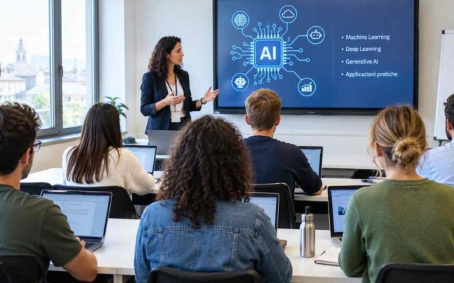 IA, intelligenza artificiale, corso formazione