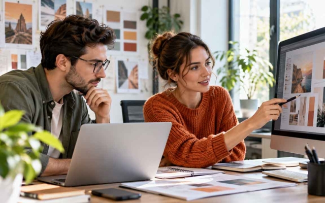 Digital Manager e visual designer, Junior Digital media manager