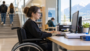 impiegato amministrativo disabile