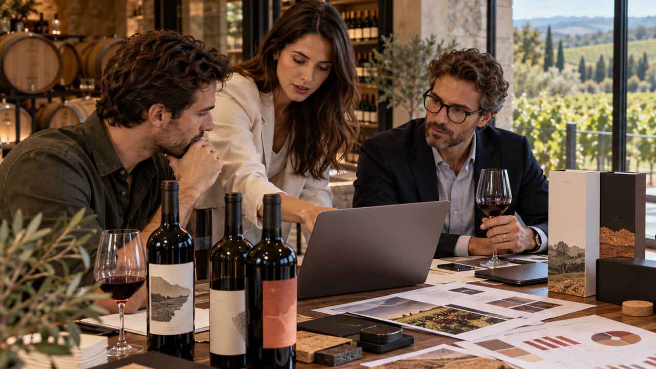 marketing vitivinicolo, vino