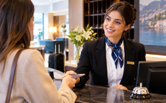 receptionist hotel