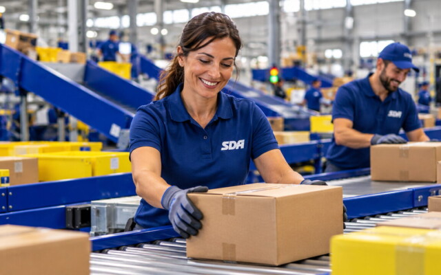 SDA nuovo hub logistico Pomezia