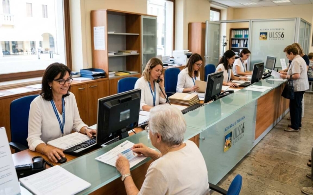 ULSS 6 Euganea coadiutori amministrativi