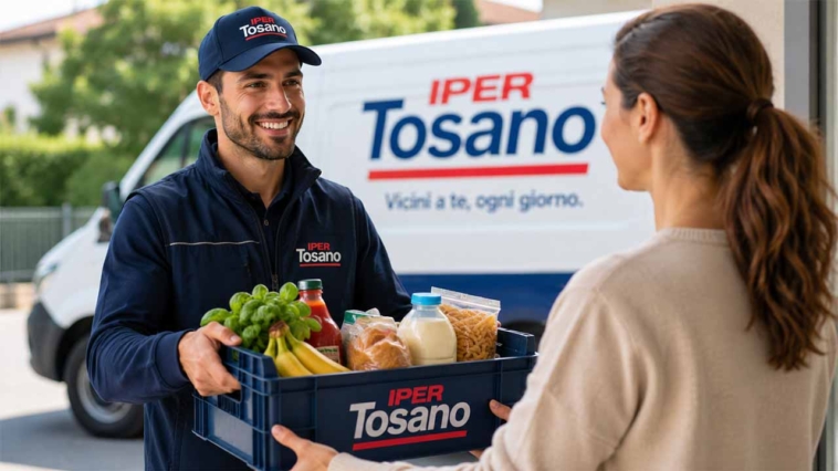 Iper Tosano consegna spesa